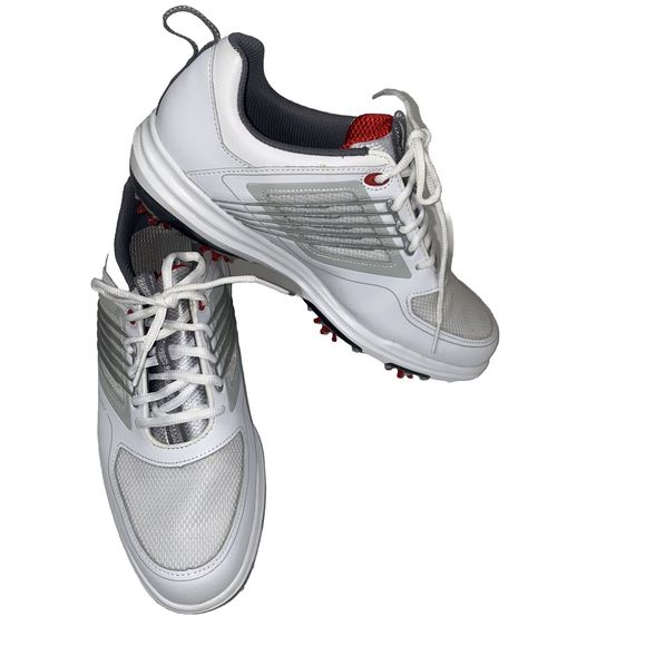 FootJoy | Shoes | Footjoy Fj Fury Spiked 510 White Grey Mesh  display picture 3